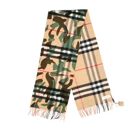 burberry new logo scarf|burberry camouflage scarf.